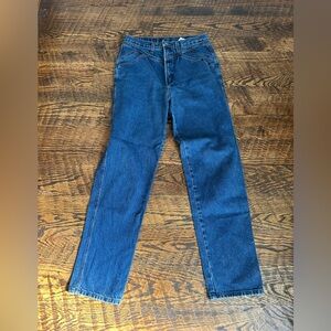 VTG 90’s Rookies Bare Back Western Straight High Rise Cowgirl Jeans 13/14